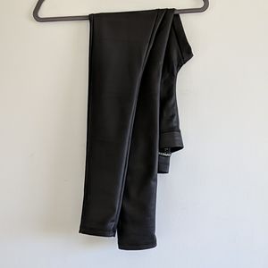 Faux leather leggings